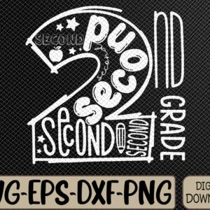 WTMWEBMOI066 09 319 scaled Second Grade Back To School 2nd Grade Svg, Eps, Png, Dxf, Digital Download