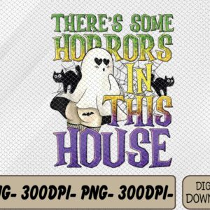 WTMWEBMOI066 09 354 scaled There's Some Horrors In This House Ghost Pumpkin Halloween Svg, Eps, Png, Dxf, Digital Download