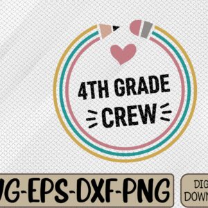 WTMWEBMOI066 09 82 scaled Fourth GRADE Back To SCHOOL CREW Svg, Eps, Png, Dxf, Digital Download