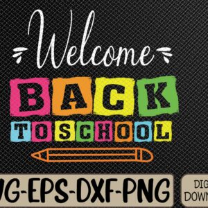 WTMWEBMOI066 09 98 scaled Welcome Back To School First Day Of School Teachers Students Svg, Eps, Png, Dxf, Digital Download