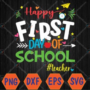 WTMWEBMOI066 04 14 scaled First Day of School Teacher Back to School Svg, Eps, Png, Dxf, Digital Download