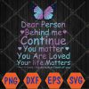 WTMWEBMOI066 04 42 Person Behind Me Suicide Prevention & Depression Awareness Svg, Eps, Png, Dxf, Digital Download