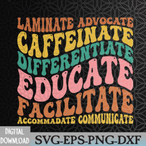 WTMWEBMOI066 09 107 Special Education Laminate Accommodate Collaborate Svg, Eps, Png, Dxf, Digital Download