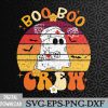 WTMWEBMOI066 09 139 retro funny Boo Crew Ghost Halloween Paramedic Nurse Svg, Eps, Png, Dxf, Digital Download