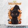 WTMWEBMOI066 09 18 Halloween Cat Lovers Funny Spooky Halloween Scary Black Cat PNG, Digital Download