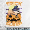 WTMWEBMOI066 09 195 Trick or Sleep Halloween Sloth Funny Svg, Eps, Png, Dxf, Digital Download