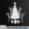 WTMWEBMOI066 09 228 Dancing Christmas Skeletons Funny Spooky Christmas Graphic Svg, Eps, Png, Dxf, Digital Download