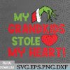 WTMNEW2024 09 18 My grandkids stole my heart Svg, Eps, Png, Dxf, Digital Download