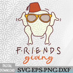 WTMNEW2024 09 32 Friends Turkey Head Funny Thanksgiving Svg, Eps, Png, Dxf, Digital Download