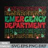 WTMWEBMOI066 09 90 Emergency Department Christmas ED Er Nurse Crew Svg, Eps, Png, Dxf, Digital Download