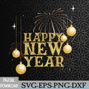 WTMNEW2024 09 137 Happy New Year Funny New Years Eve Confetti Svg, Eps, Png, Dxf, Digital Download