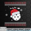 WTMNEW2024 09 16 Pickleball Sports Christmas Santa Sleigh Ugly Svg, Eps, Png, Dxf, Digital Download
