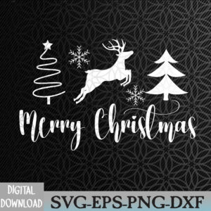WTMNEW2024 09 174 Merry Christmas Christmas Apparel Svg, Eps, Png, Dxf, Digital Download