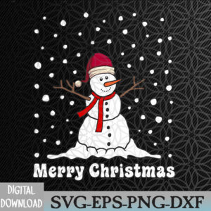 WTMNEW2024 09 98 Snowman Christmas Shirt Cute Winter Funny Merry Christmas Svg, Eps, Png, Dxf, Digital Download