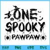 WTM BEESTORE 04 75 Pawpaw One Spooky Halloween Custom Matching Family Svg, Eps, Png, Dxf, Digital Download