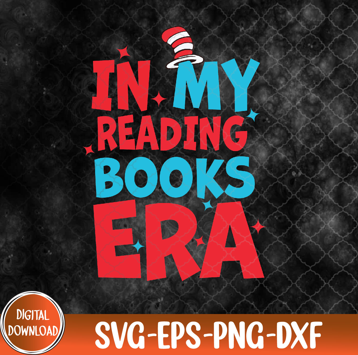 WTMNEW9file 09 202 In My Reading Books Era Teachers Autism Awareness Book Lover Svg, Eps, Png, Dxf