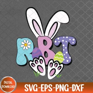 WTMNEW9file 09 12 Easter Bunny RBT Neurodiversity Behavior Therapy Svg, Eps, Png, Dxf