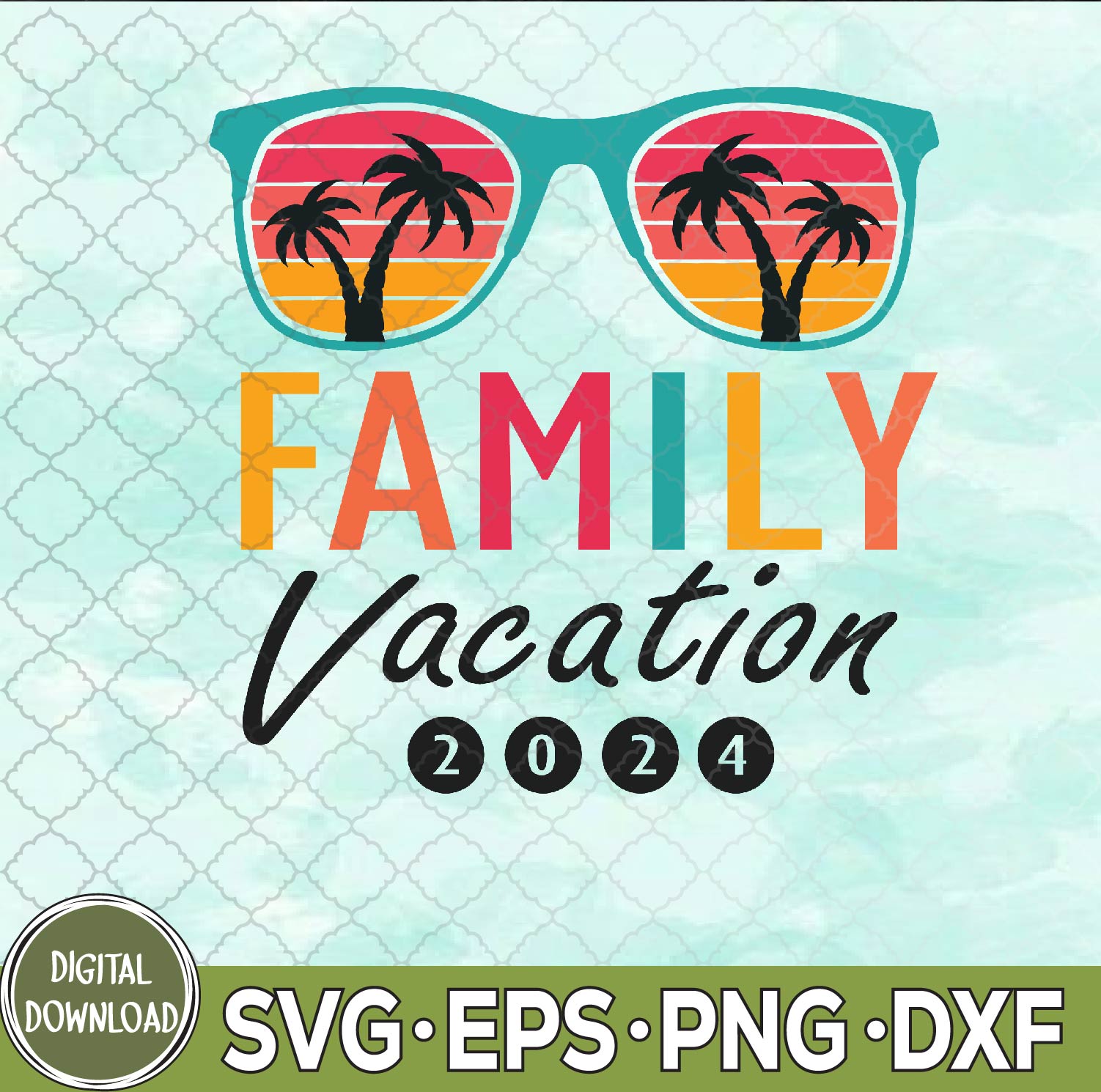 WTMNEW9file 09 139 Family Vacation 2024 Svg, Beach Summer Svg, Png, Digital Download