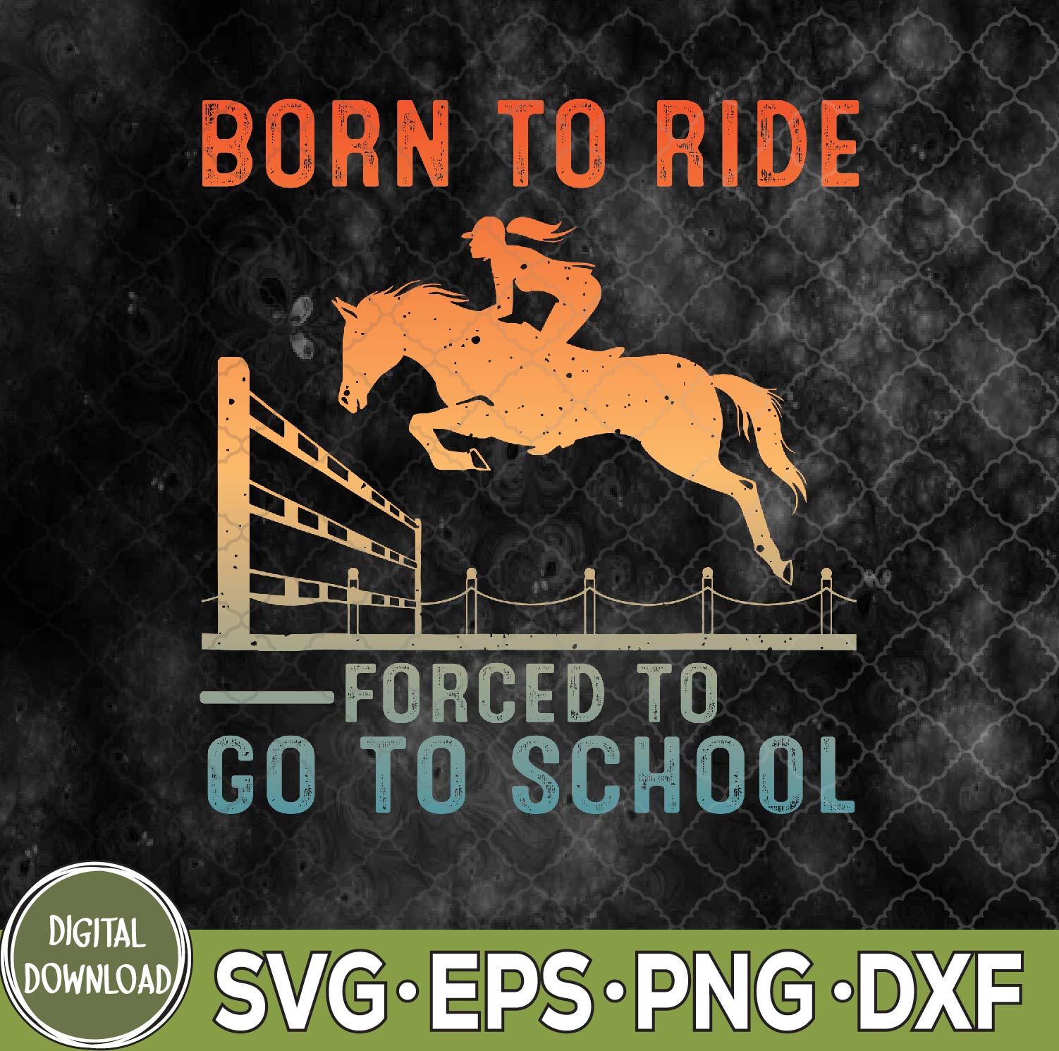 WTMNEW9file 09 185 Horse Racing Art For Kids Boys Girls Horse Lover Equestrian Svg, Png, Digital Download