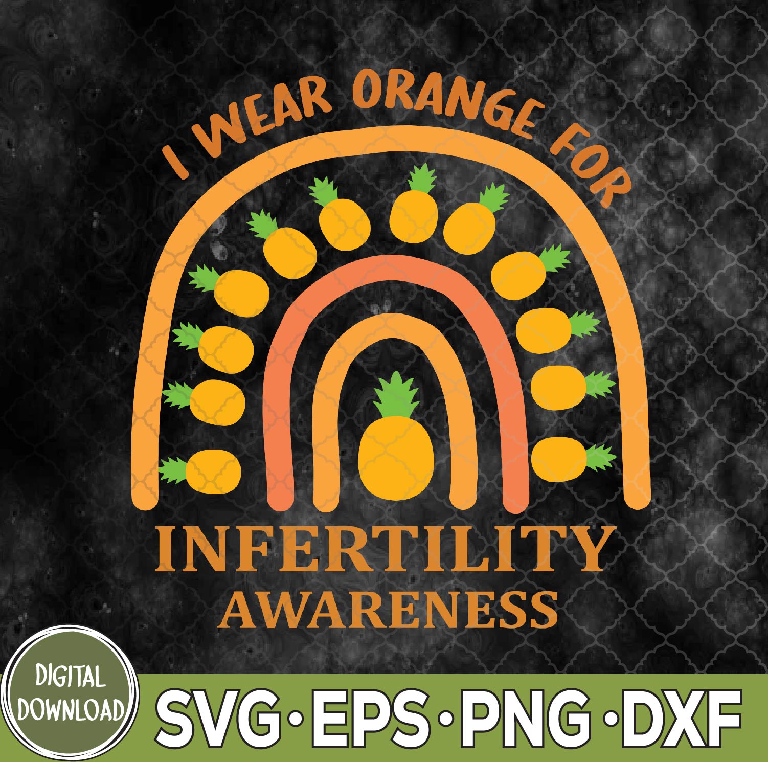 WTMNEW9file 09 192 National Infertility Awareness Svg, Png, Digital Download