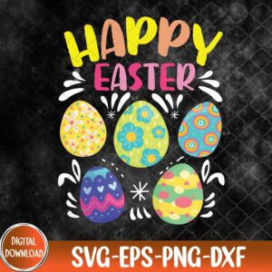 WTMNEW9file 09 9 Happy Easter Bunny Rabbit Face Funny Easter Day Svg, Eps, Png, Dxf