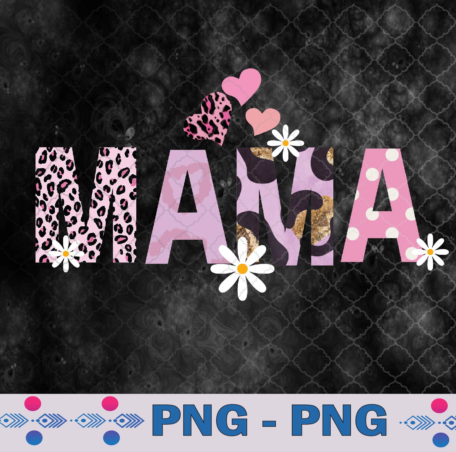 WTMNEW9file 09 29 Mama Leopard, Funny Checkered Mama Png, Sublimation Design