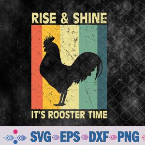 Best Rooster Chicken Rooster Lover Svg Design