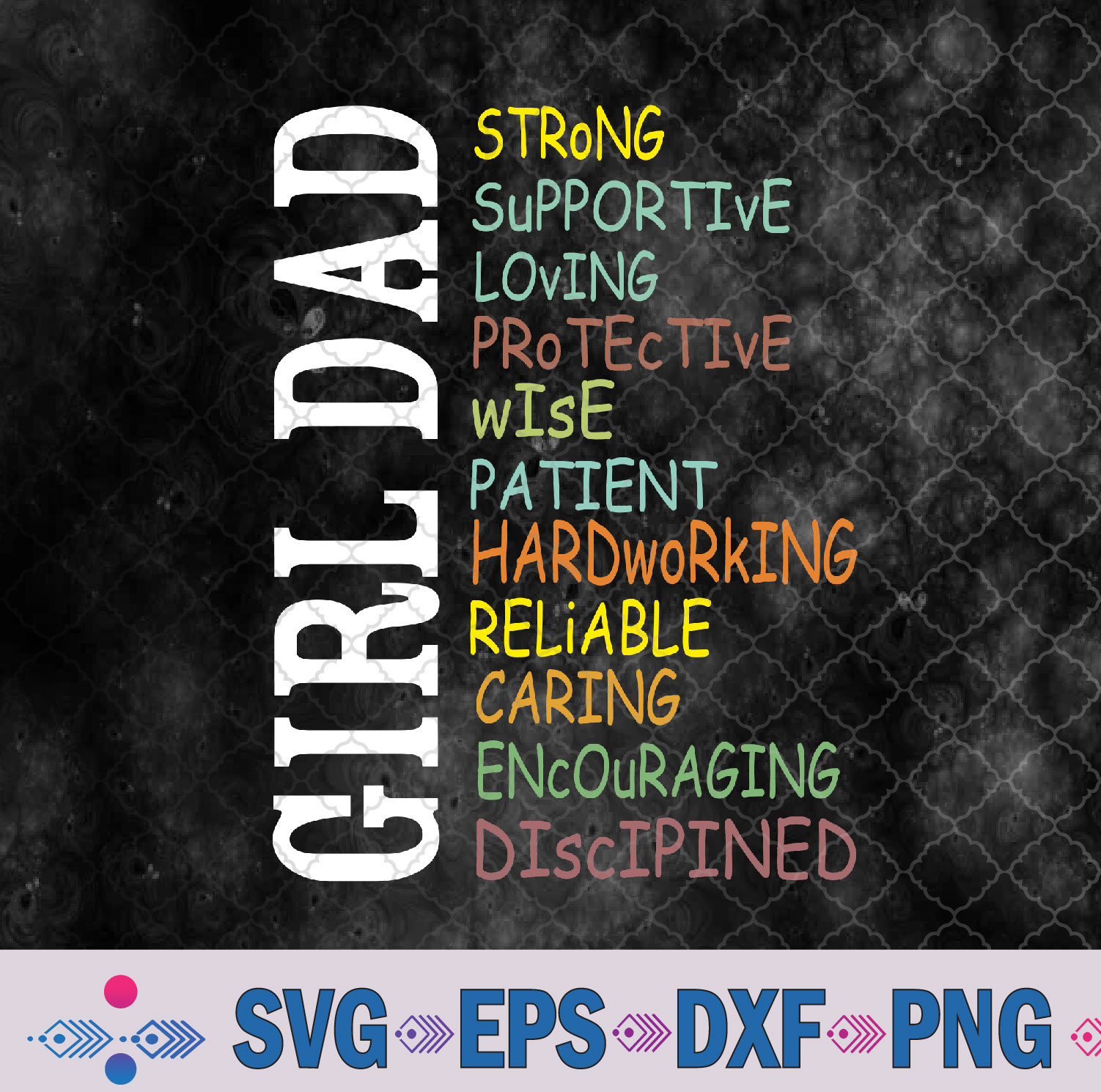 Dads Of Daughters Svg For Dad Father Happy Father’s Day Svg, Png, Digital Download