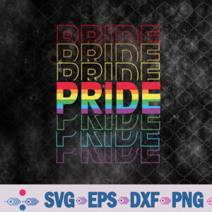 Gay Pride Svg, Lgbt Svg, Rainbow Svg, Png, Digital Download