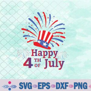 Happy 4th Of July America Celebrating Freedom Svg, Png, Digital Download