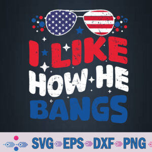 I Like How He Bangs Funny Couple 4th Of July Firecracker Svg, Png, Digital Download