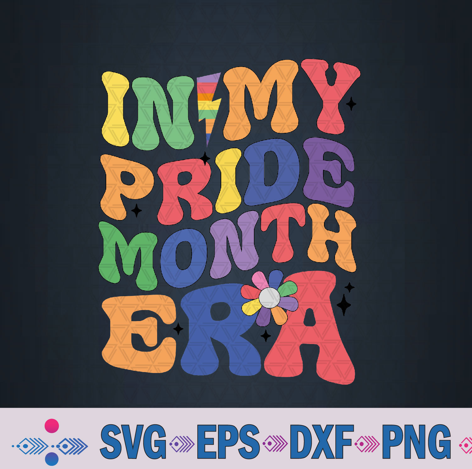 In My Pride Month Era Gay Pride Parade 2024 Pride Month Lgbt Svg, Png, Digital Download