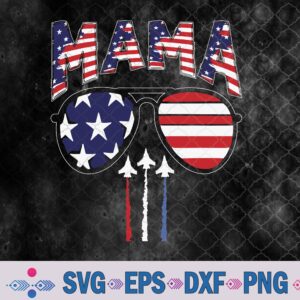 Patriotic Mama 4th Of July Mom Usa American Flag Svg, Png, Digital Download