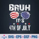 4th Of July Funny Cool 4th Of July Usa Flag Svg Design