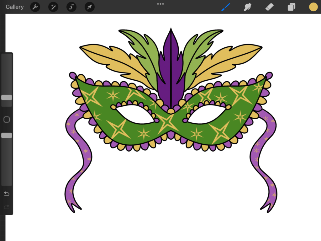 Adding Patterns To The Mask