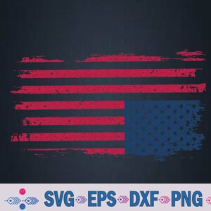 American Flag Distress Upside Down Patriotic 4th Of July Svg, Png, Digital Download