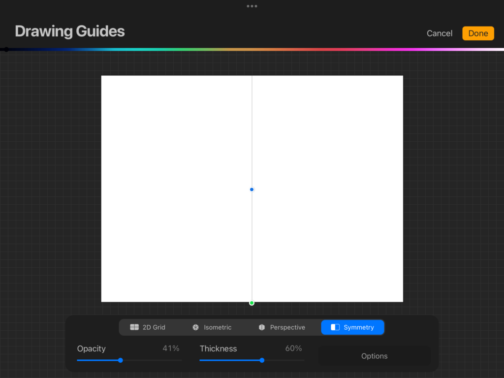 Creating A Canvas And Activating Symmetry