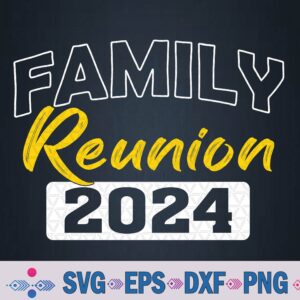 Family Reunion 2024 Gathering Family Meeting Matching Svg, Png Design