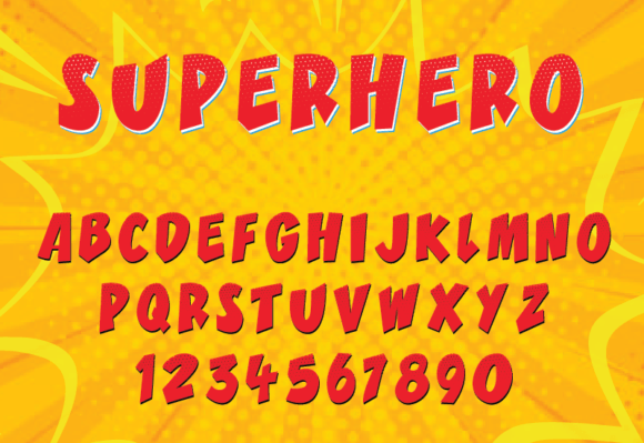 Superhero Font