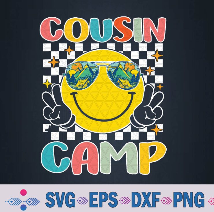 Vacation Summer Camping Crew Cute Svg, Png Design