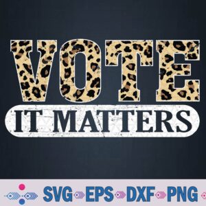 Vote It Matters Men Women Voting Rights Svg, Png Design